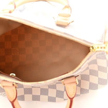 Louis Vuitton Damier Azur Speedy Bandouliere 25 5 of 8