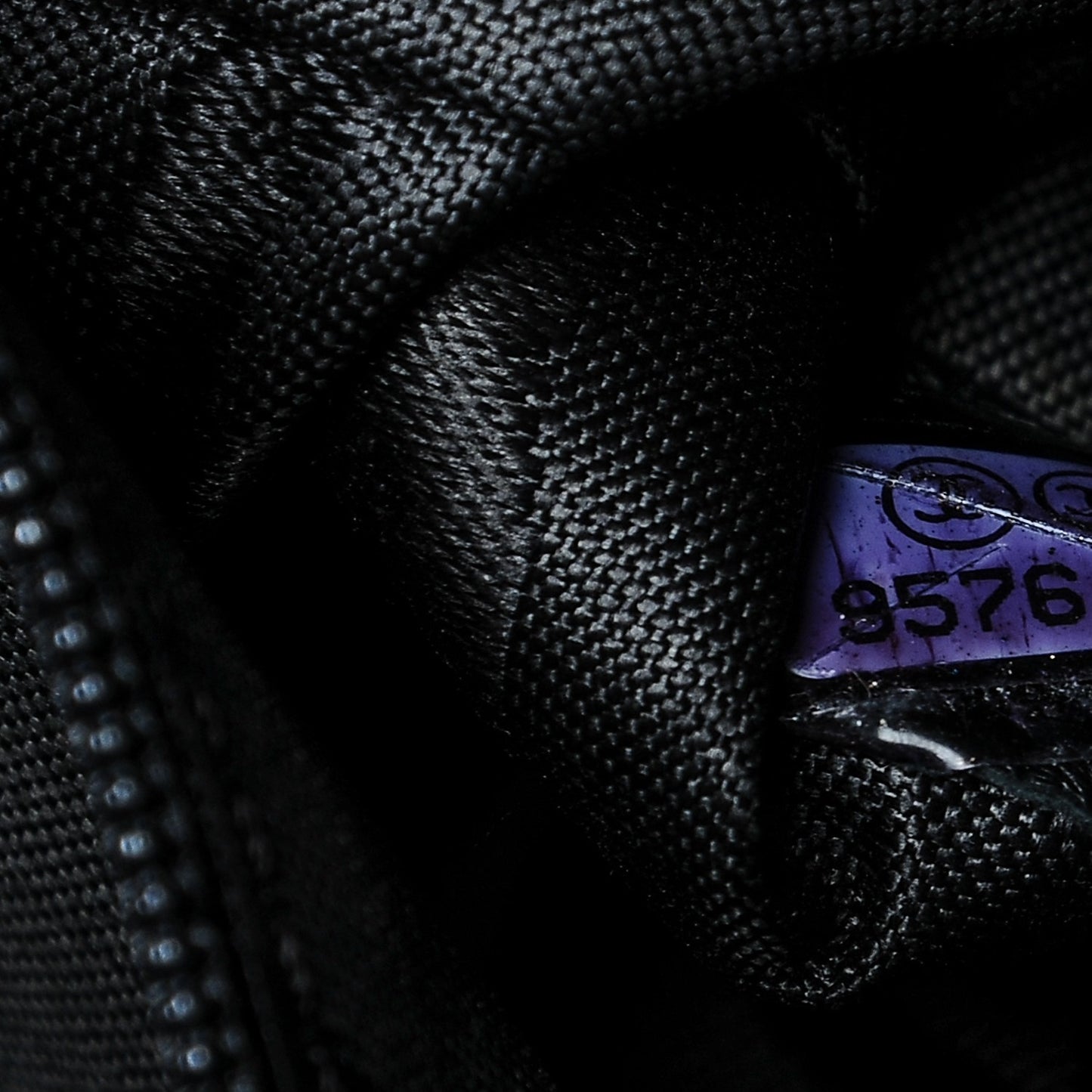Caviar CC Stitched Small Tote Black