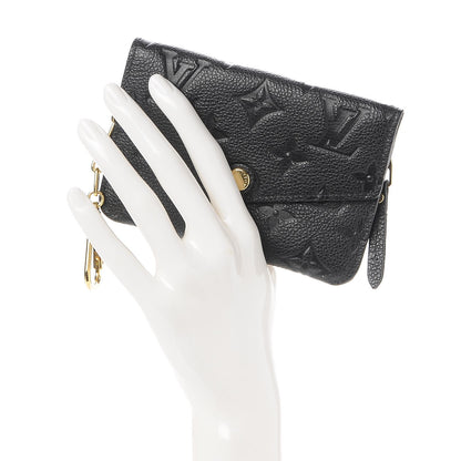 Louis Vuitton Empreinte Key Pouch Black 2 of 7