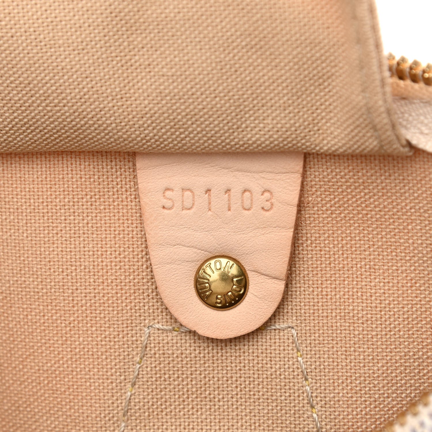 Louis Vuitton Damier Azur Speedy Bandouliere 30 7 of 12