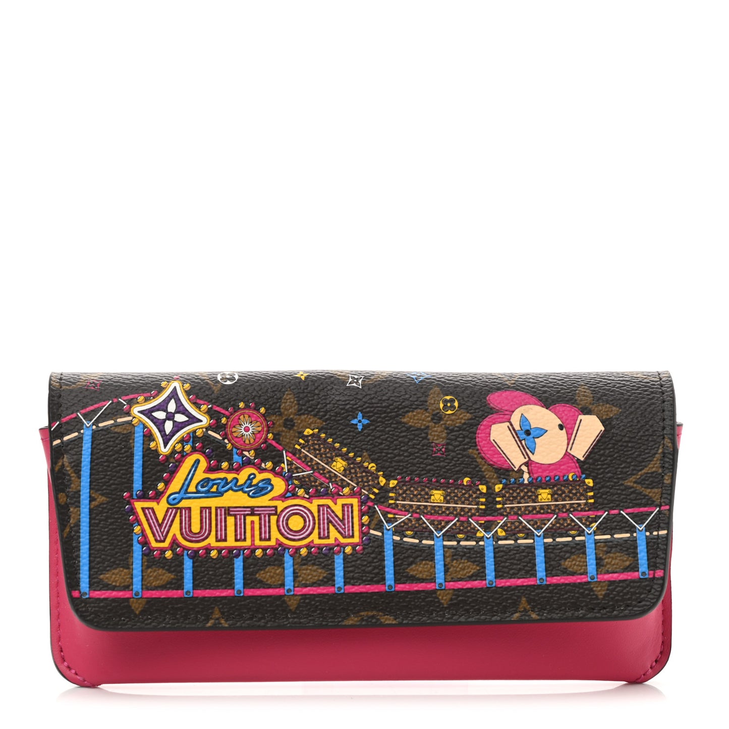 Monogram 2020 Christmas Animation Roller Coaster Woody Glasses Case Pivoine
