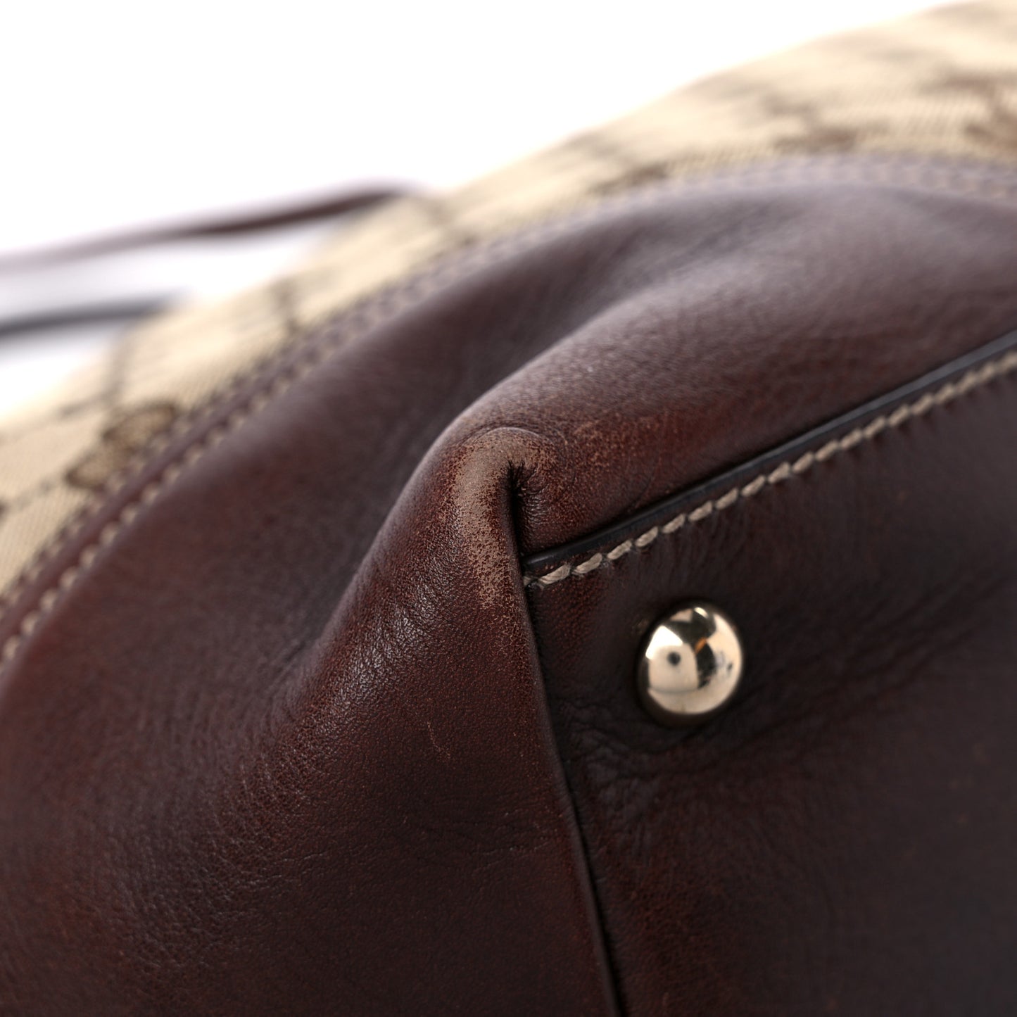 Monogram Medium New Britt Tote Brown