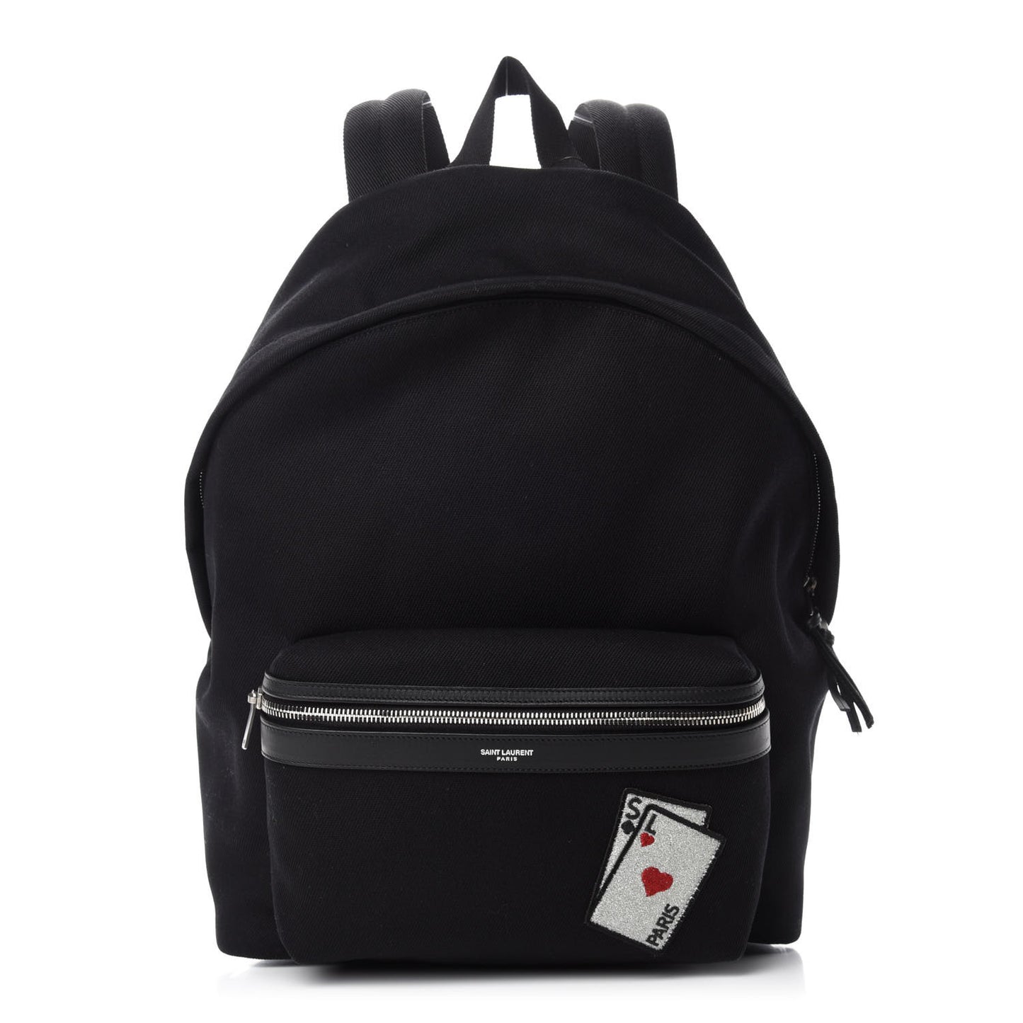 Canvas SL Playing Cards City Backpack Black