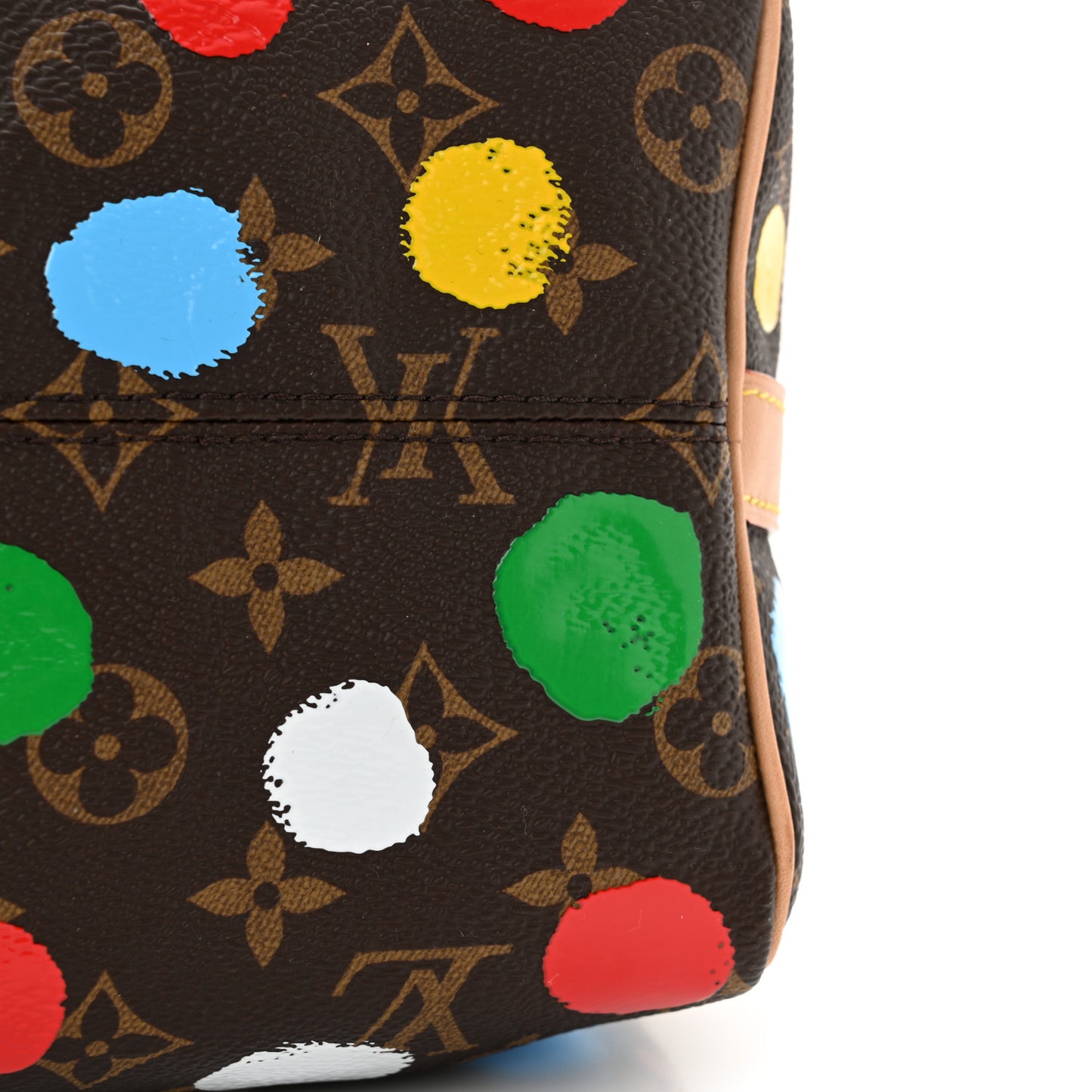 LV X YK Monogram Speedy Bandouliere 25 Multicolor