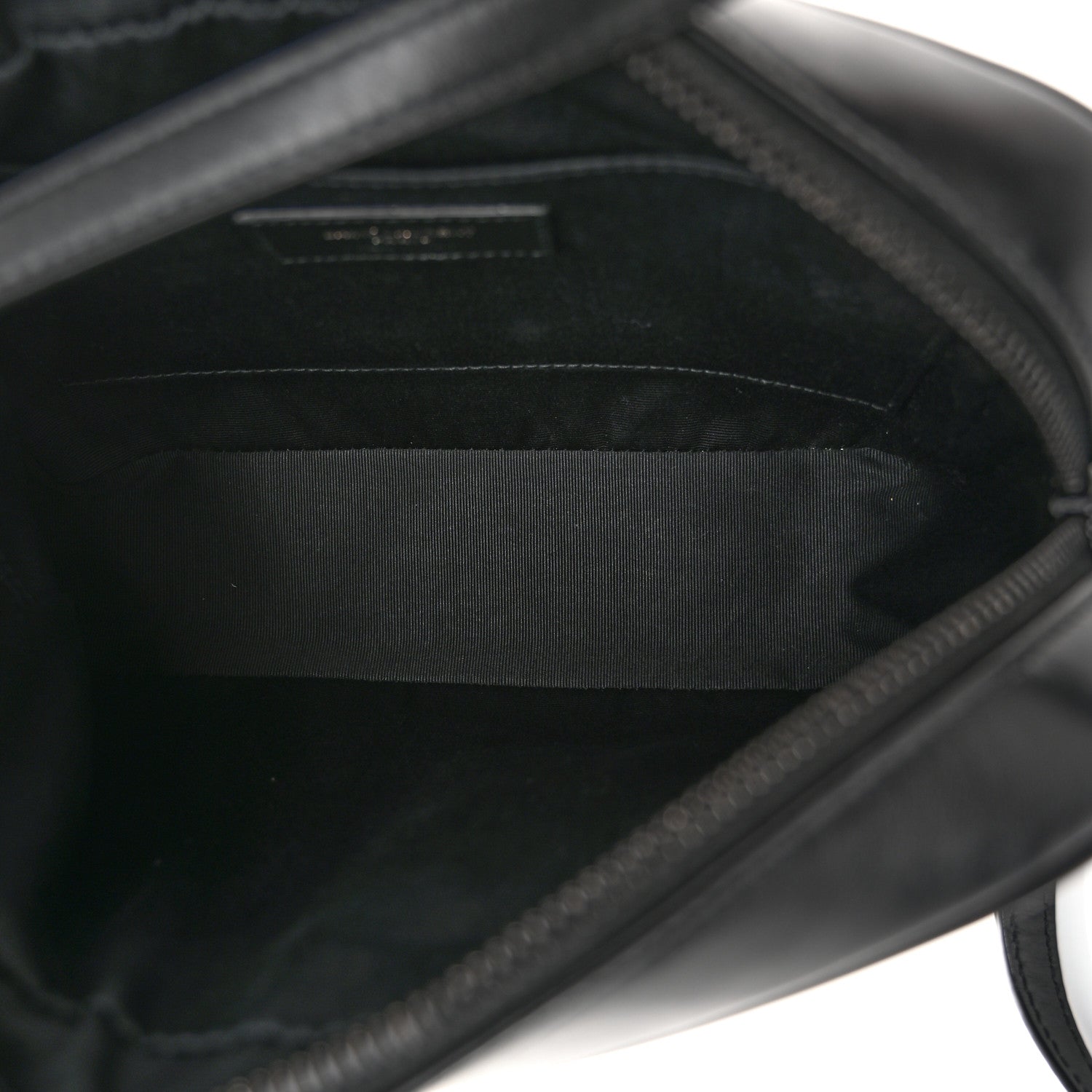 Saint Laurent Calfskin Matelasse Monogram Monochrome Lou Camera Bag Black 5 of 10