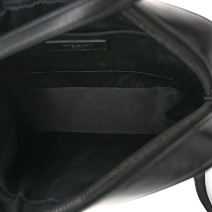 Saint Laurent Calfskin Matelasse Monogram Monochrome Lou Camera Bag Black 5 of 10