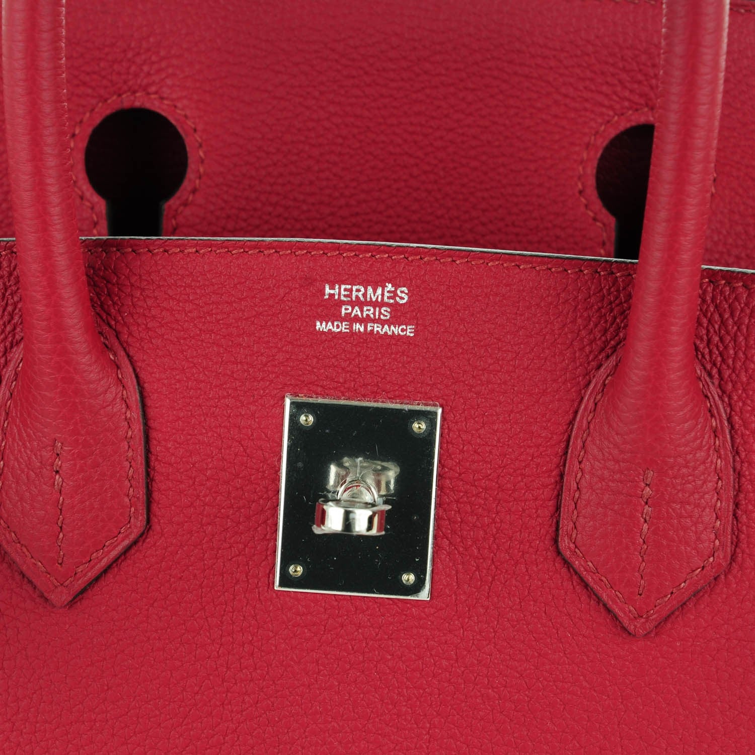 Hermes Togo Birkin 30 Rouge Grenat 8 of 24