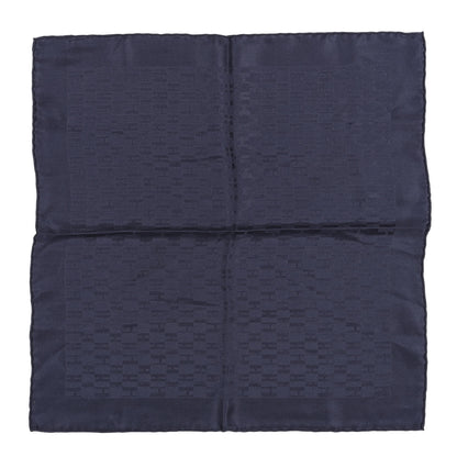 Hermes Silk Faconnee Pocket Square 1 of 3