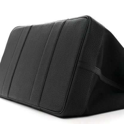 Hermes Toile Militaire Negonda Neo Garden Party Voyage 41 Black 10 of 11