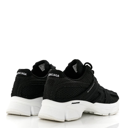 Balenciaga Fabric Mesh Womens Phantom Sneakers 40 Black White 4 of 9