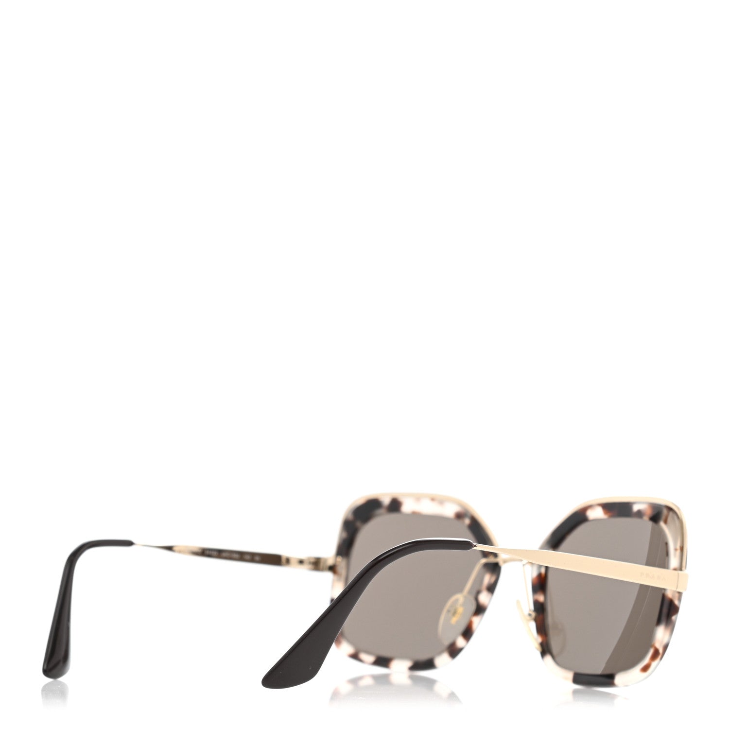 Prada Cinema Sunglasses SPR 57U Tortoise Gold 4 of 8