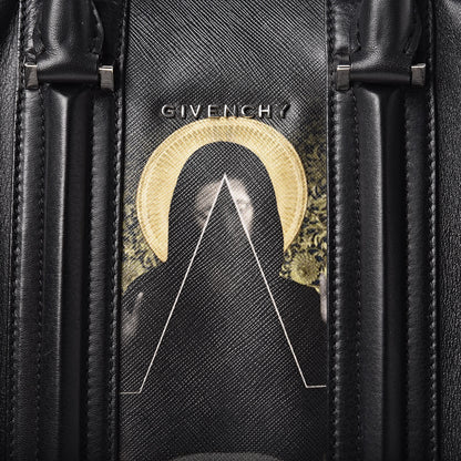 Givenchy Calfskin Coated Canvas Madonna Print Mini Lucrezia Black 11 of 11