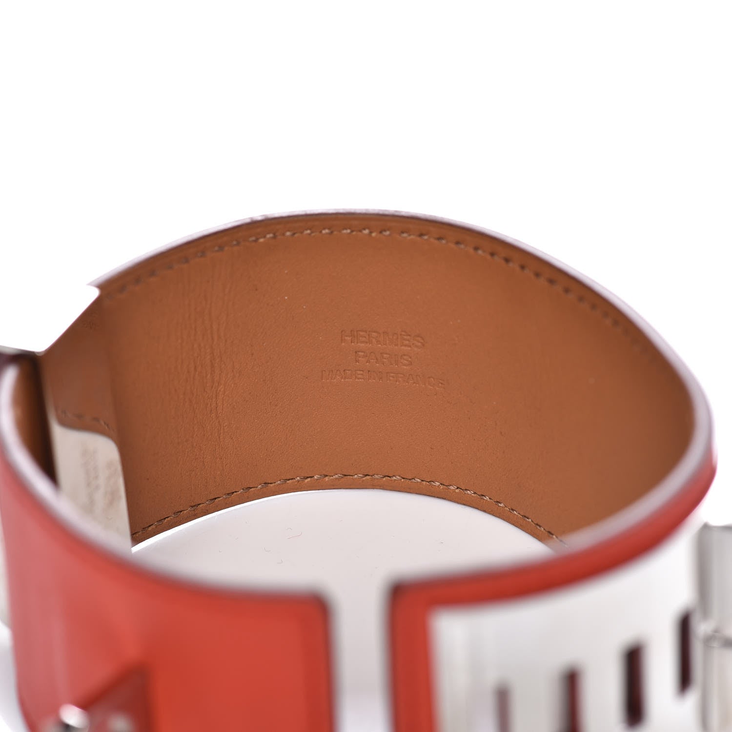 Hermes Swift Collier De Chien CDC Bracelet L Capucine 4 of 8