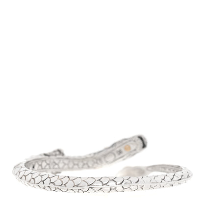 John Hardy Sterling Silver 18K Yellow Gold Legends Naga Dragon Bypass Cuff Bracelet 4 of 5