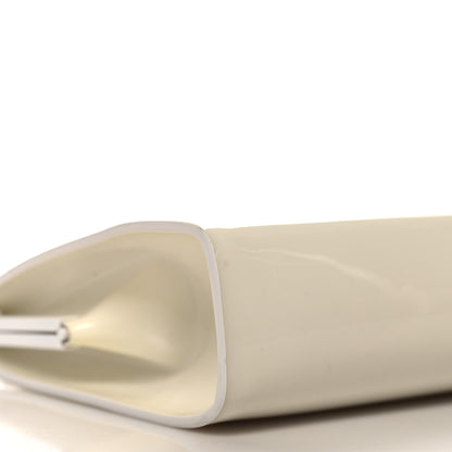 Saint Laurent Vinyl Le-Anne Marie Shoulder Bag White Powder 8 of 10