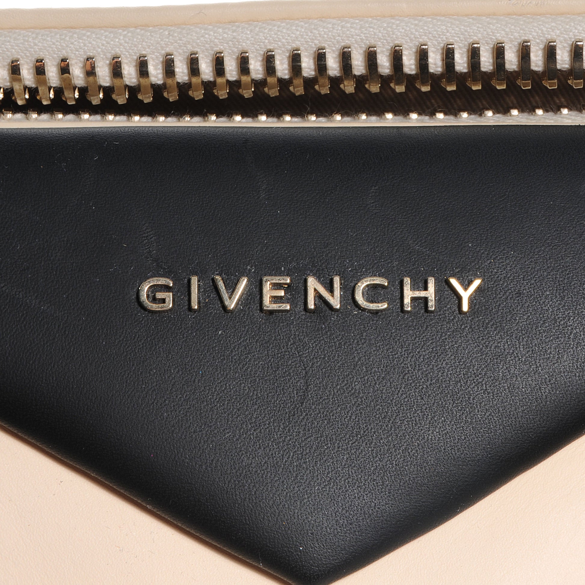 Givenchy Calfskin Medium Tri-Color Antigona Beige Black Silver 8 of 12