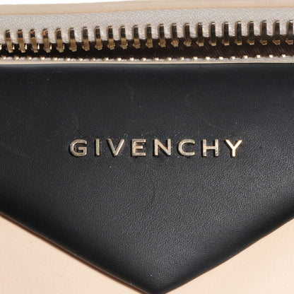 Givenchy Calfskin Medium Tri-Color Antigona Beige Black Silver 8 of 12