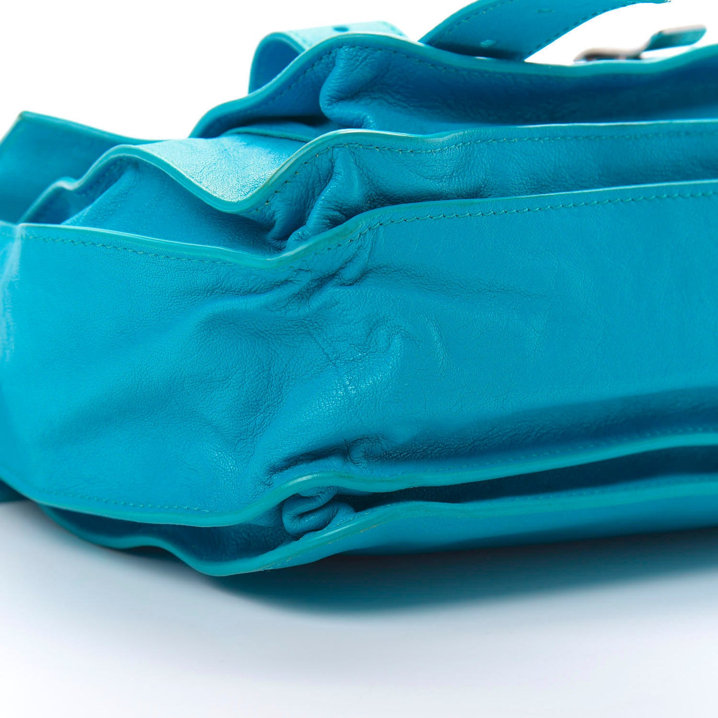 Lambskin Medium PS1 Satchel Turquoise