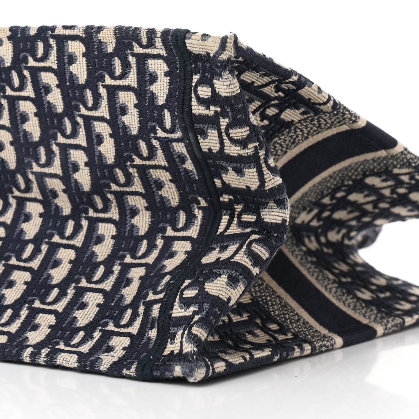 Oblique Medium Book Tote Blue Multicolor