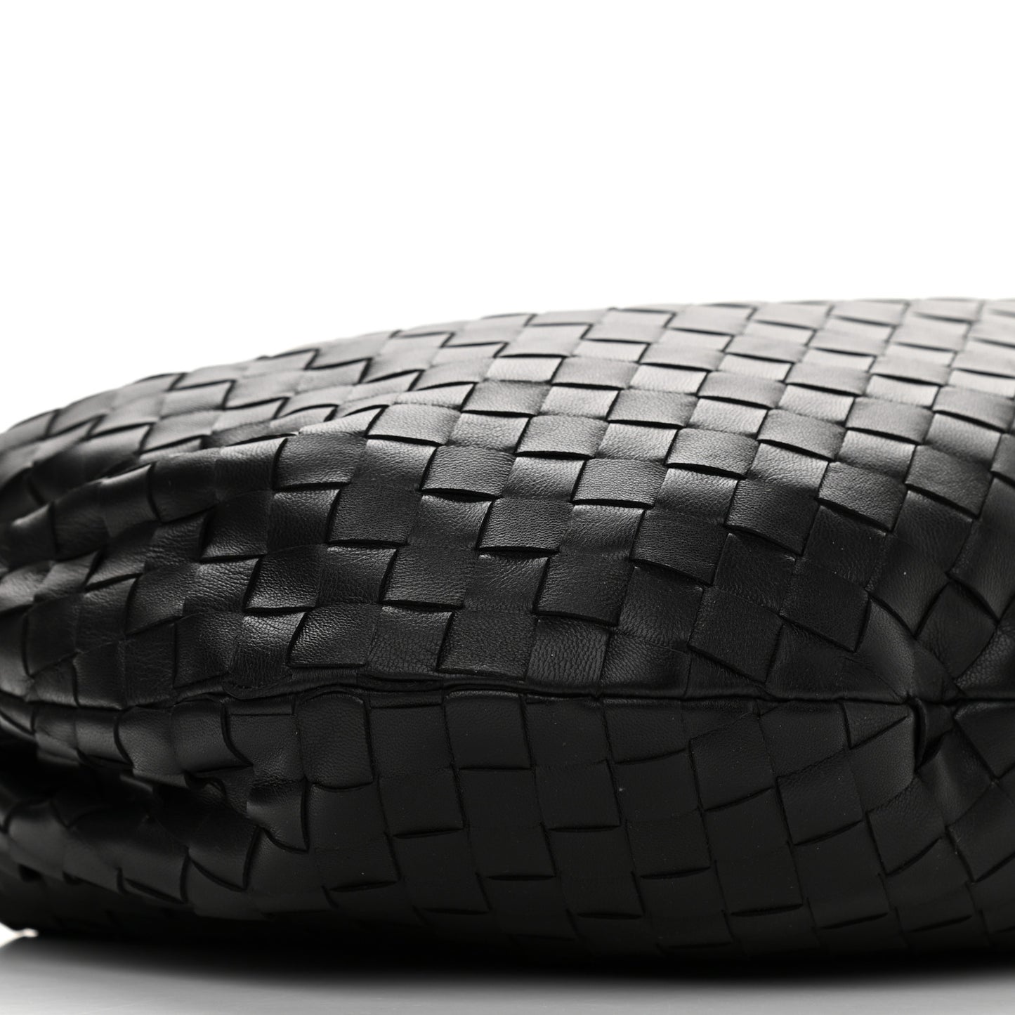 Nappa Intrecciato Teen Jodie Hobo Black