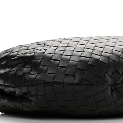 Bottega Veneta Nappa Intrecciato Teen Jodie Hobo Black 9 of 10