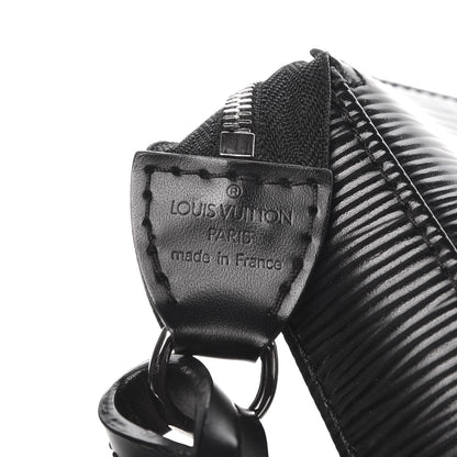 Louis Vuitton Epi Pochette Accessories NM Black 7 of 9