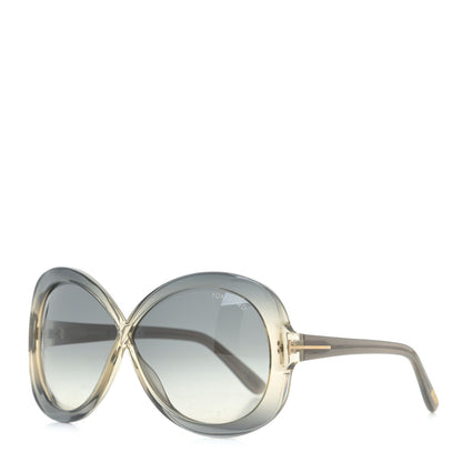 Tom Ford Acetate Margot Sunglasses TF226 Grey 1 of 8