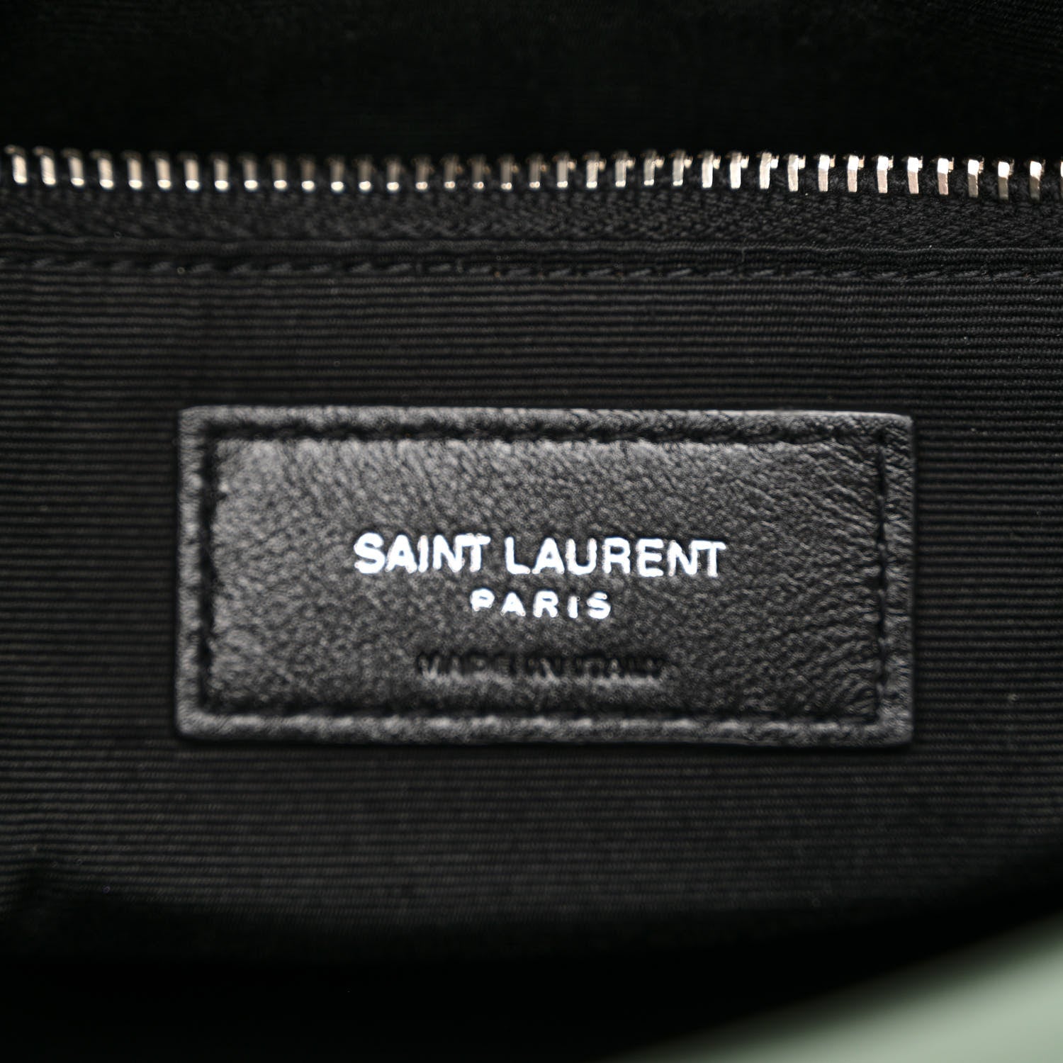 Saint Laurent Lambskin Quilted Toy Loulou Puffer Monogram Chain Satchel Mint 5 of 9