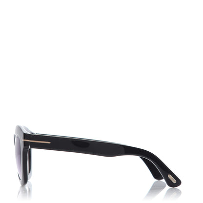 Tom Ford Acetate Greta Sunglasses TF431 Black 3 of 8