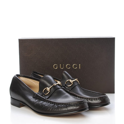 Gucci Calfskin Mens 1953 Horsebit Loafers 12 Brown 17 of 17
