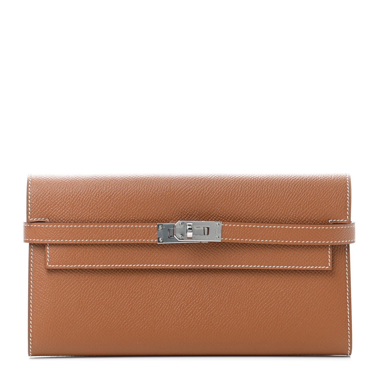 Hermes Epsom Kelly Longue Wallet Gold 1 of 4