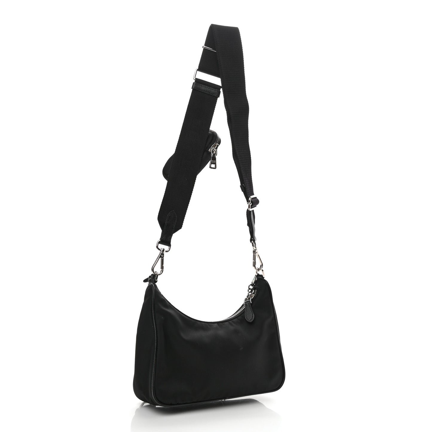 Nylon Re-Edition 2005 Shoulder Bag Black
