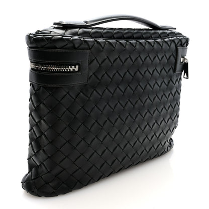 Bottega Veneta Calfskin Intrecciato Document Holder Black 4 of 7