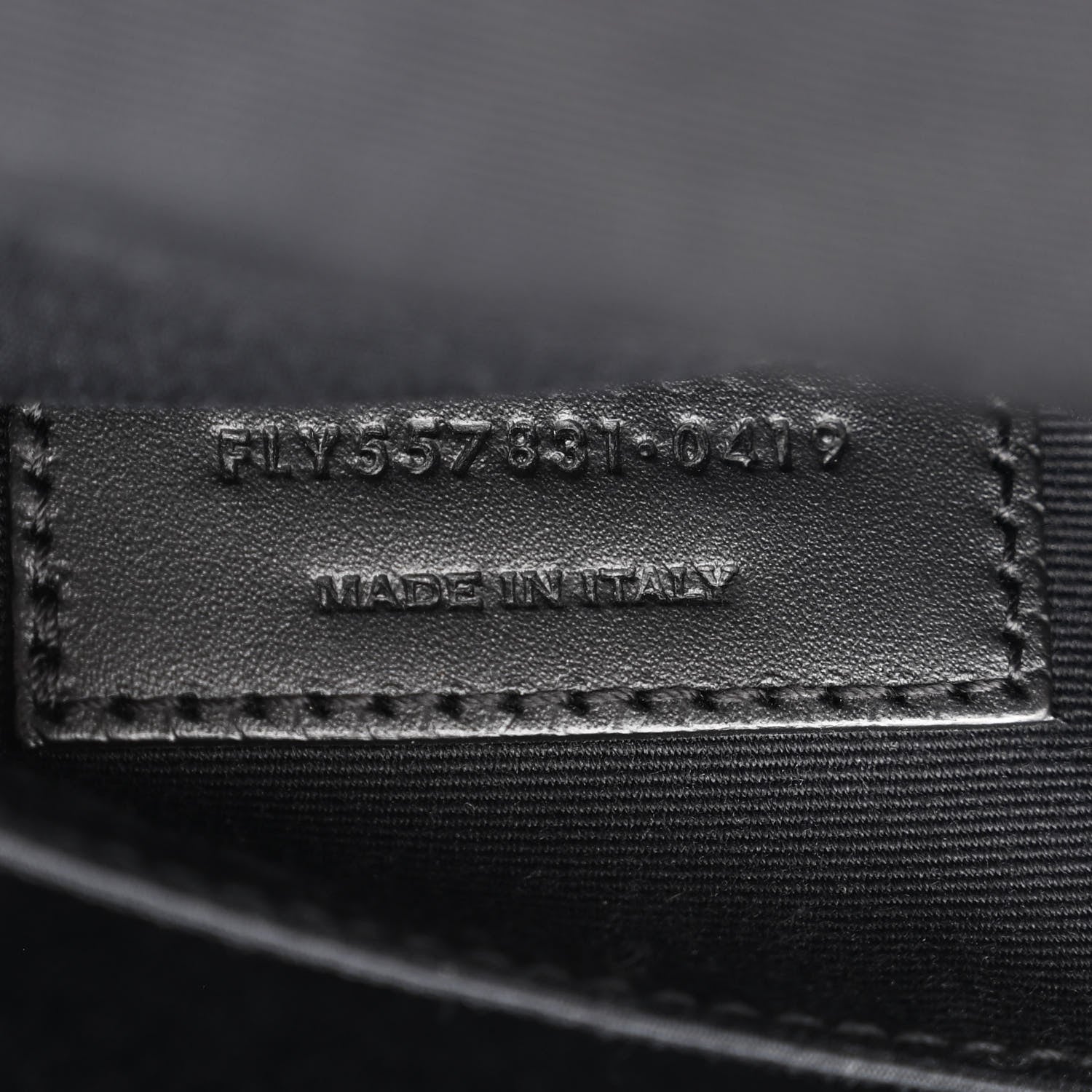 Saint Laurent Canvas Classic Belt Bag Black 7 of 13