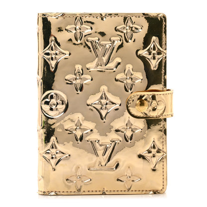 Louis Vuitton Monogram Miroir Small Ring Agenda Gold 1 of 7