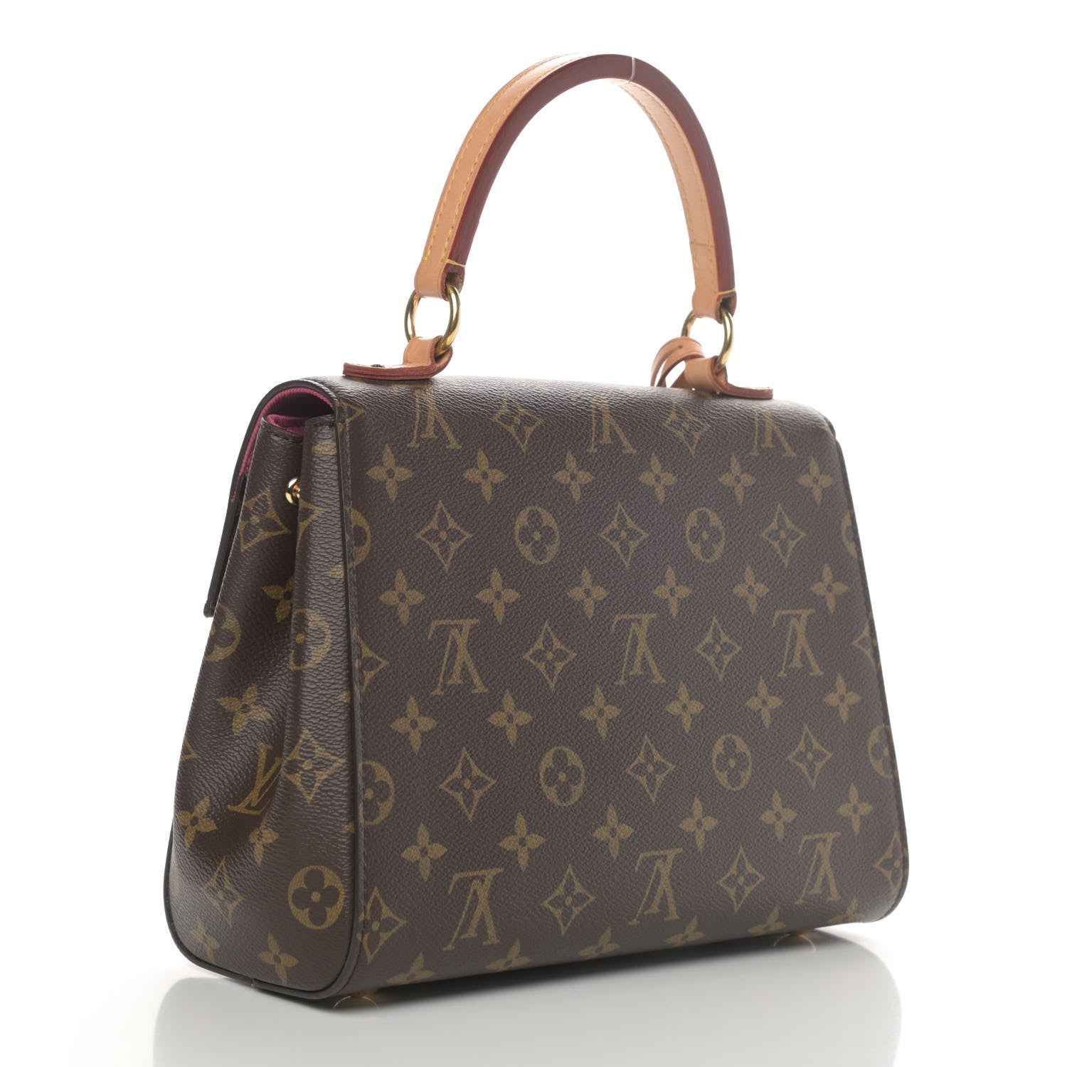 Louis Vuitton Monogram Cluny BB Bordeaux Fuchsia 2 of 4
