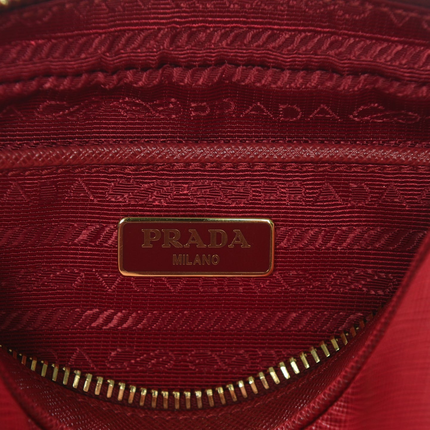 Saffiano Mini Camera Crossbody Bag Fuoco
