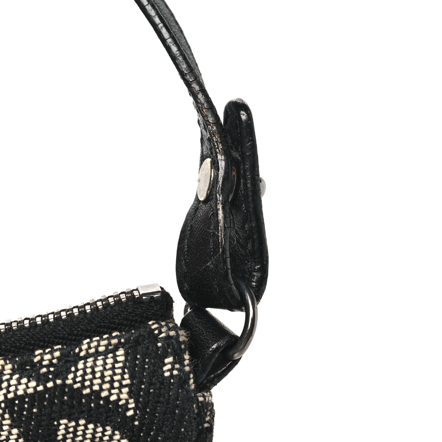 Monogram Mini Saddle Pochette Black