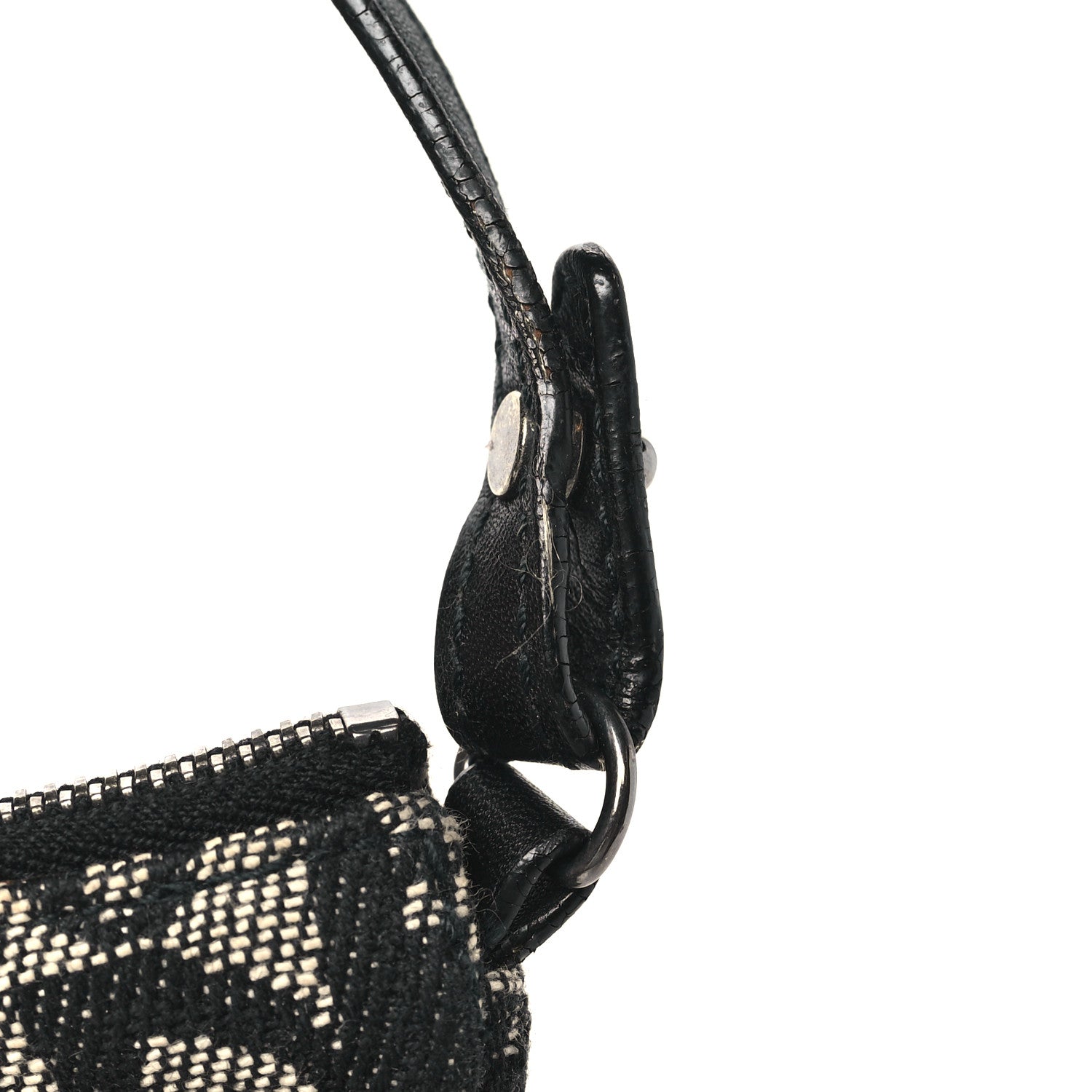Christian Dior Monogram Mini Saddle Pochette Black 13 of 15