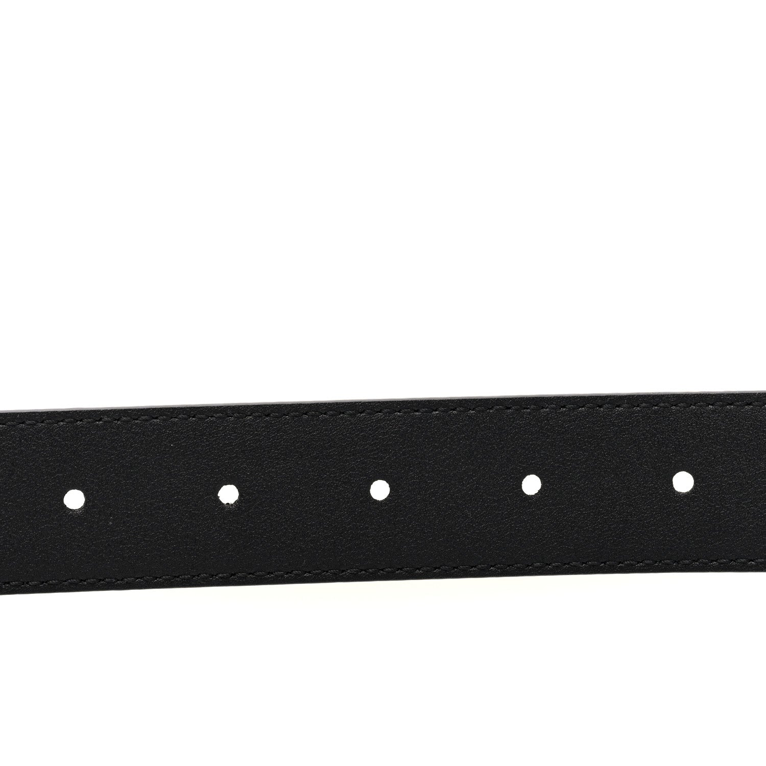 Gucci Selleria Calfskin G 30mm Belt 105 42 Black 4 of 4