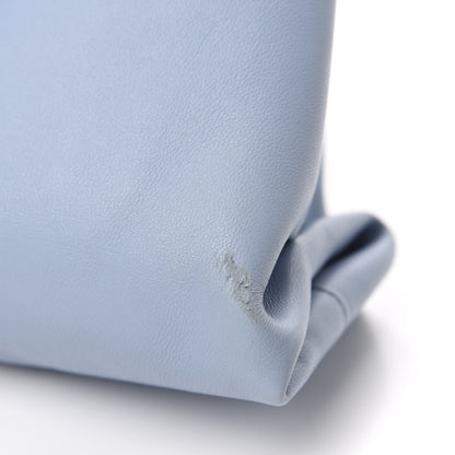 Bottega Veneta Lambskin BV Trine Clutch Ice 8 of 10