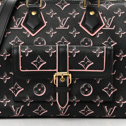 Louis Vuitton Monogram Fall for You Speedy Bandouliere 25 Black 7 of 9