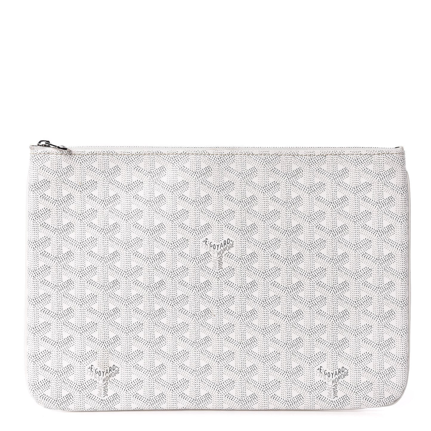 Goyardine Senat Pochette MM White