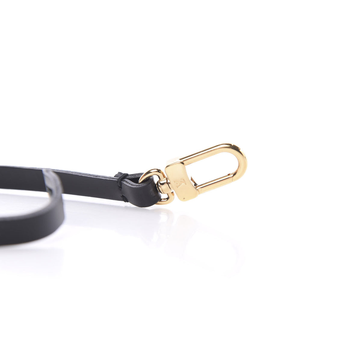 Calfskin Pochette Accessories Strap Black