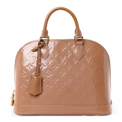 Louis Vuitton Vernis Alma PM Rose Velours 1 of 11