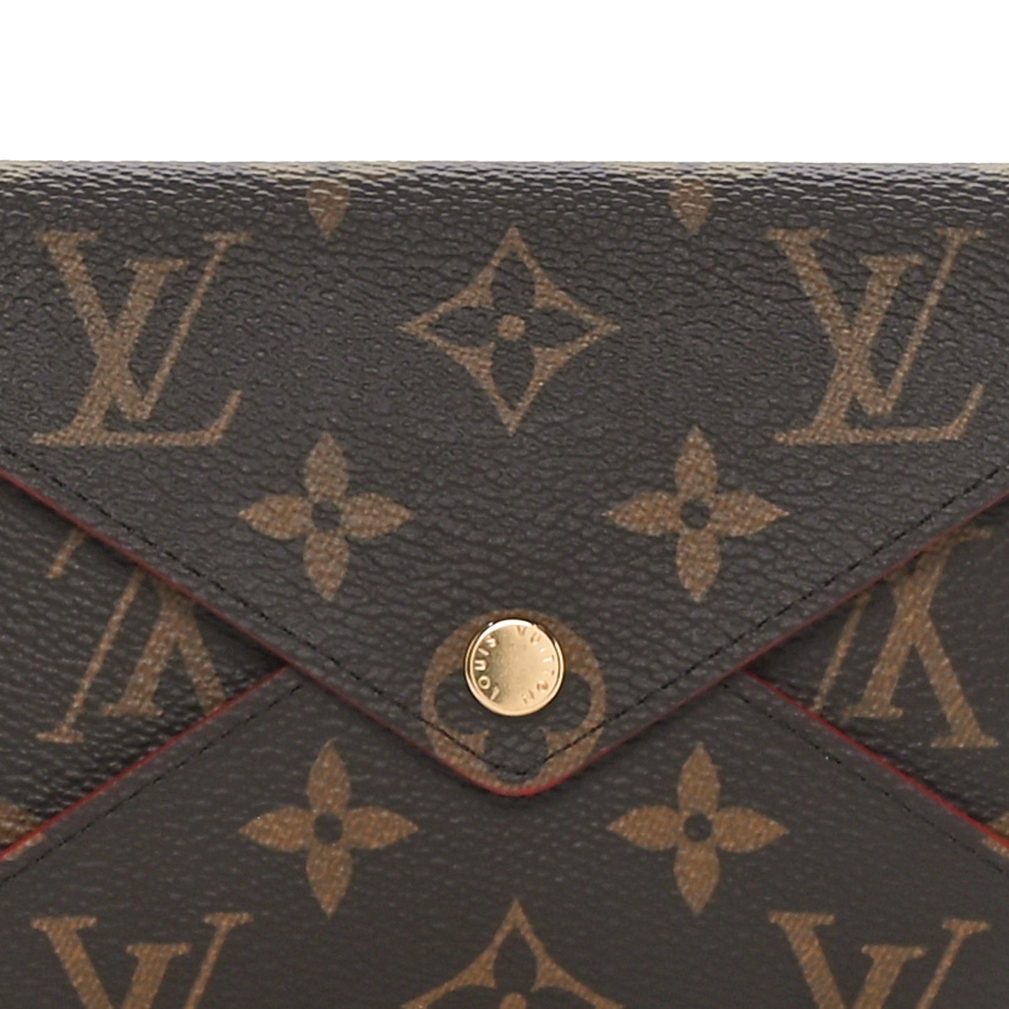 Monogram Medium Kirigami Pochette Insert Coquelicot