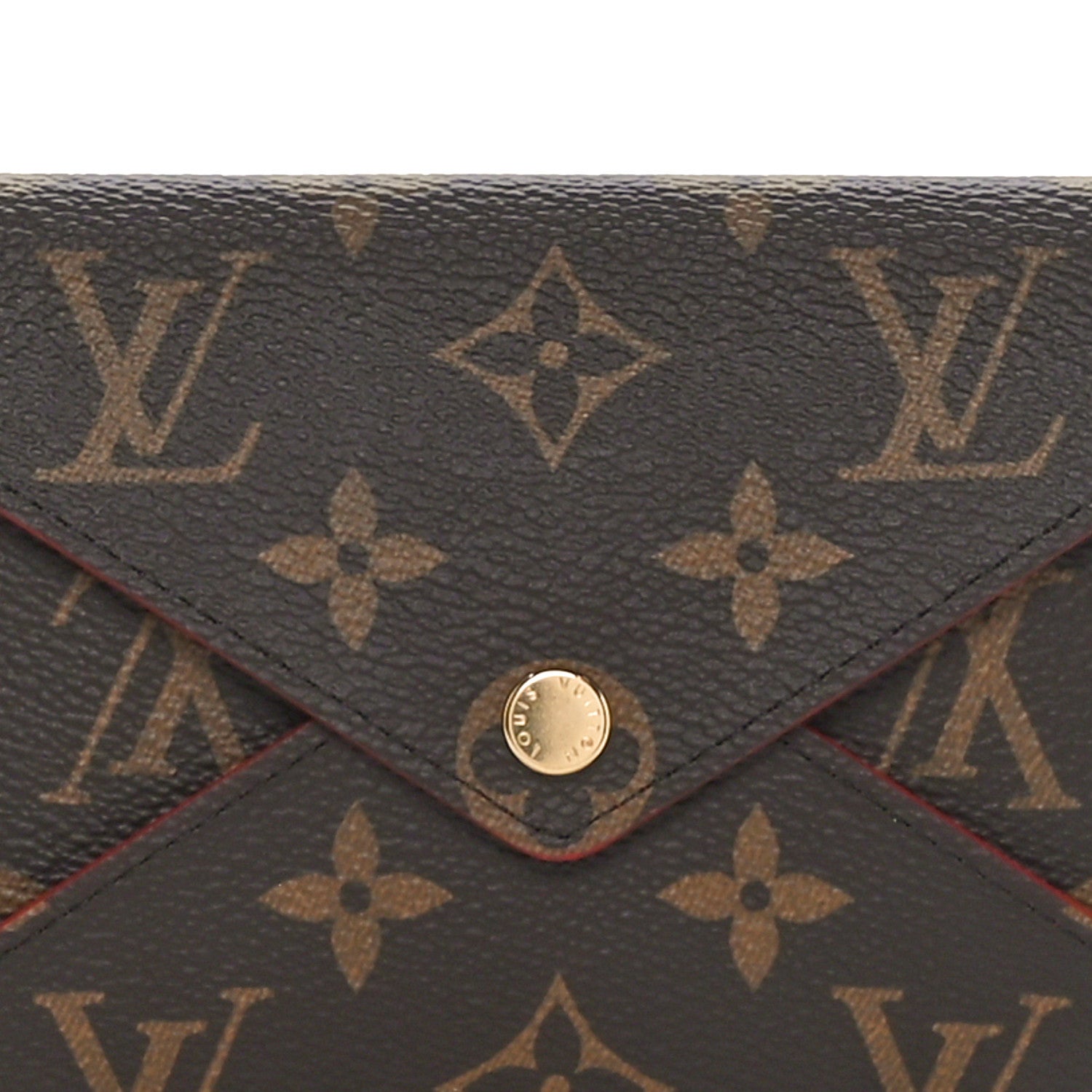 Louis Vuitton Monogram Medium Kirigami Pochette Insert Coquelicot 5 of 7