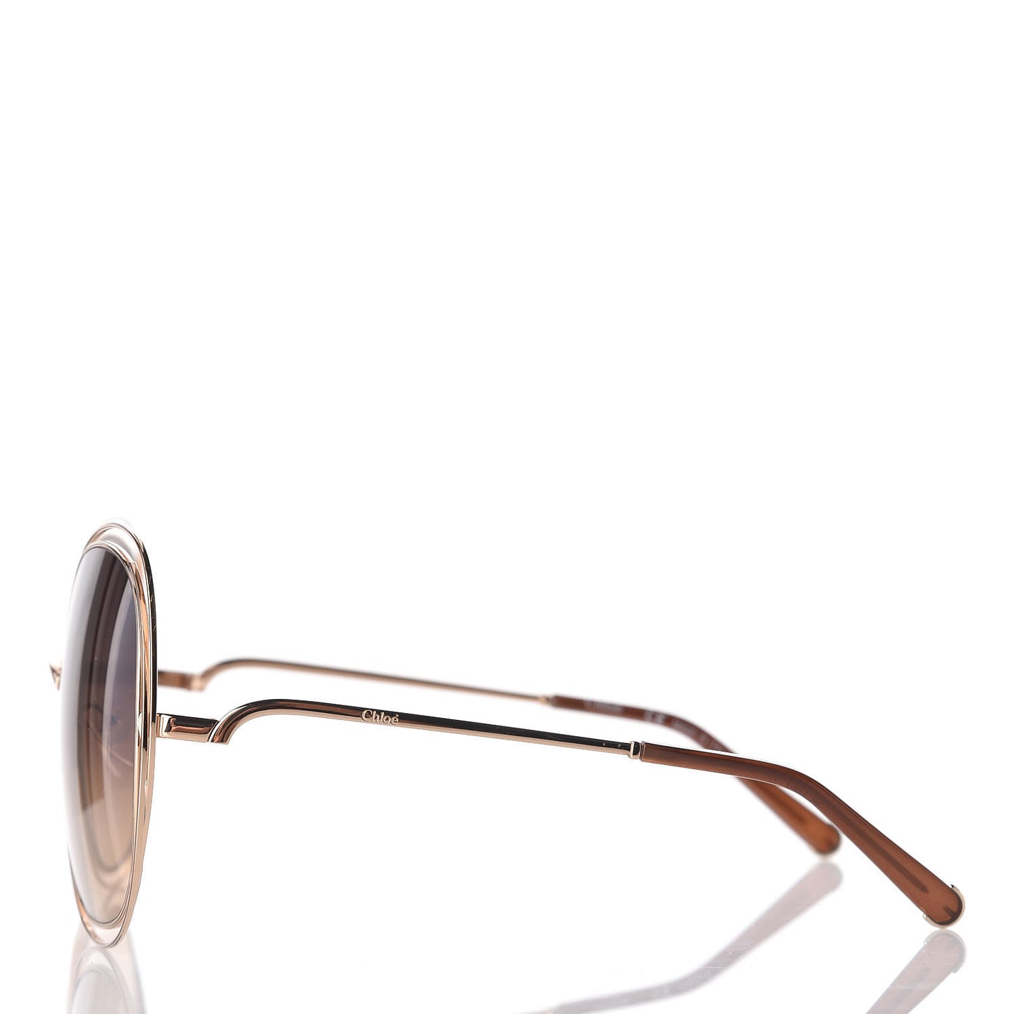 Oversized Round Sunglasses CE126S Gold