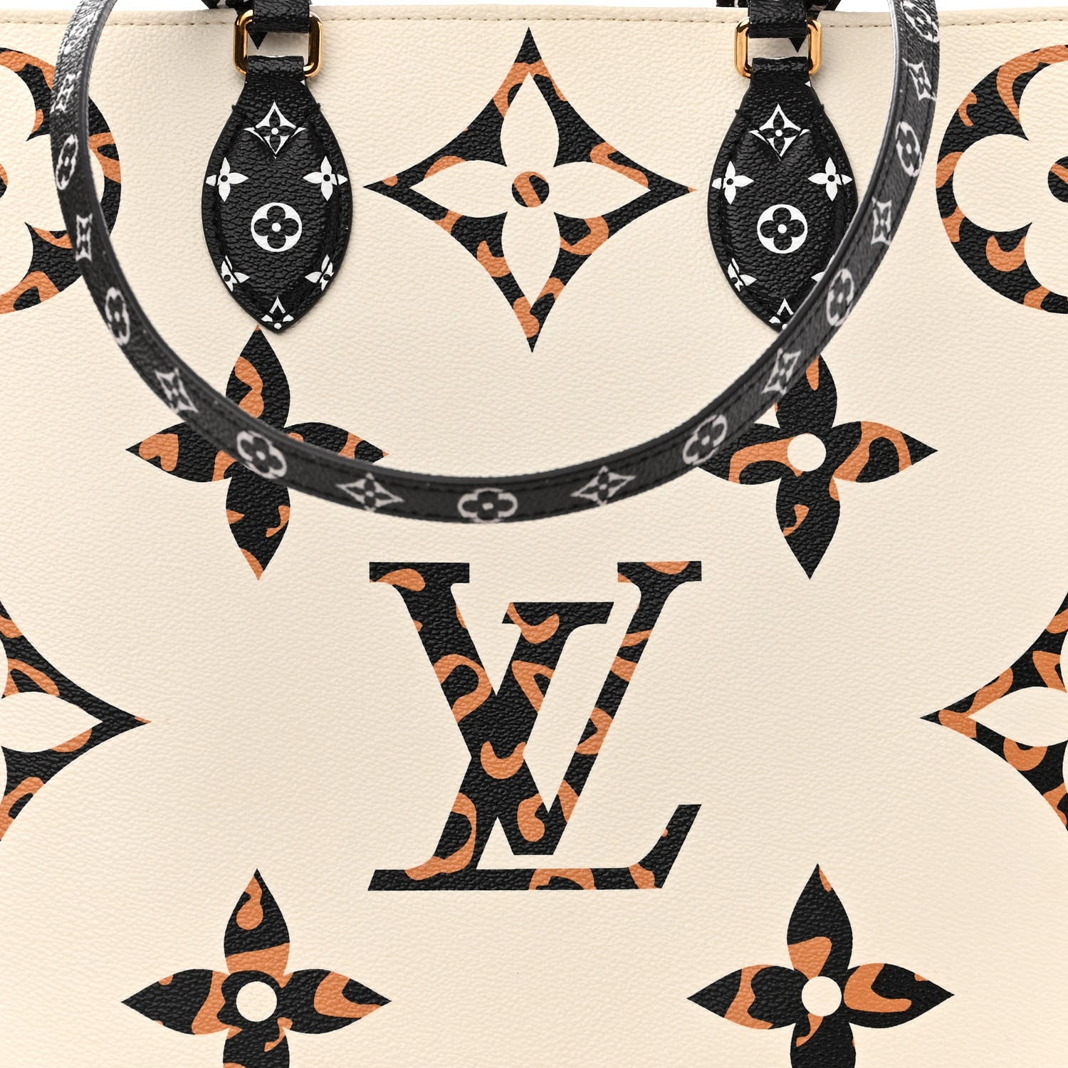 Louis Vuitton Monogram Giant Jungle Onthego GM Ivory 8 of 13