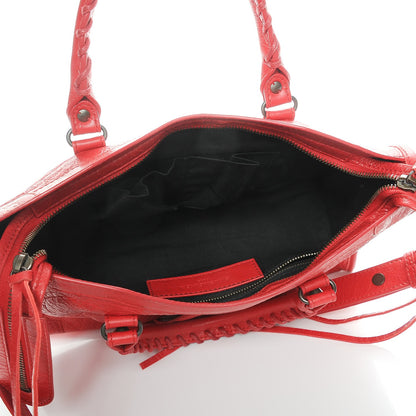 Balenciaga Agneau Classic Hardware S City Rouge Cardinal 6 of 8